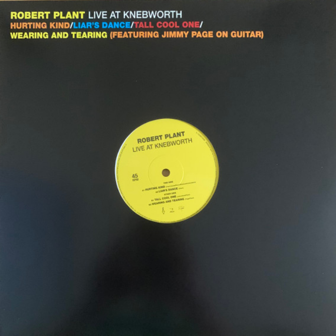 PLANT, ROBERT = LIVE AT KNEBWORTH EP (180G)