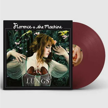 FLORENCE + THE MACHINE = LUNGS: 10TH ANN. (180G/BURGANDY)