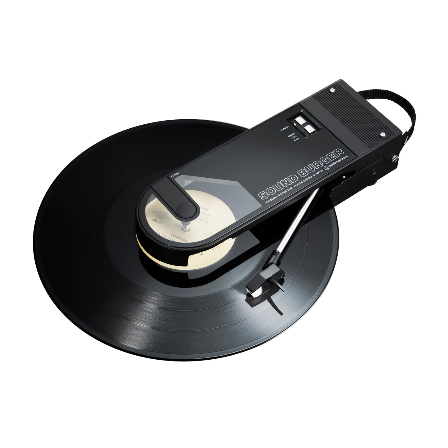 AT-SB727 SOUND BURGER PORTABLE TURNTABLE // AUDIO-TECHNICA