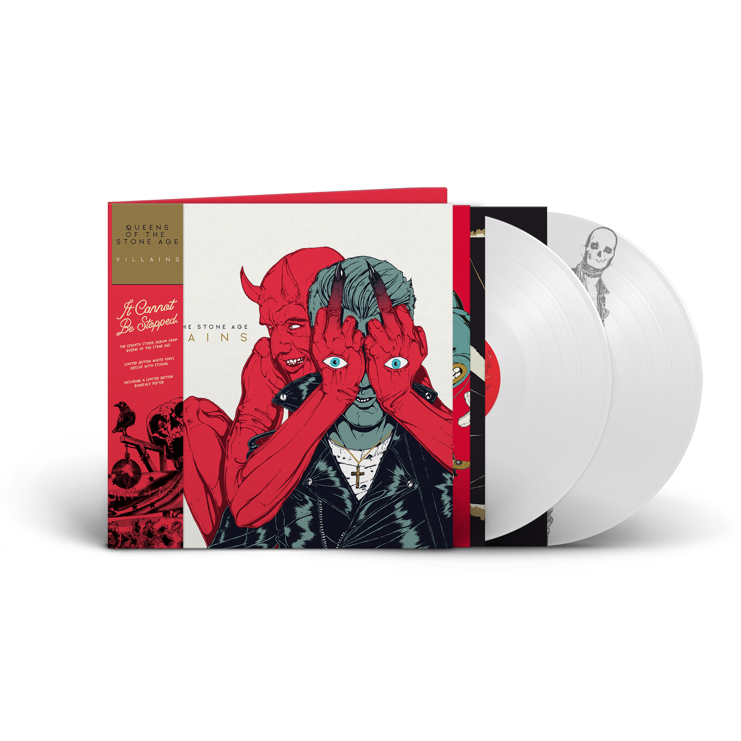 QUEENS OF THE STONE AGE = VILLAINS (2LP/180G/WHITE) /INDIE EXC. WAX