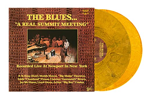 BLUES "REAL SUMMIT MEETING" NEWPORT 1973 (2LP/180G/SWIRL)