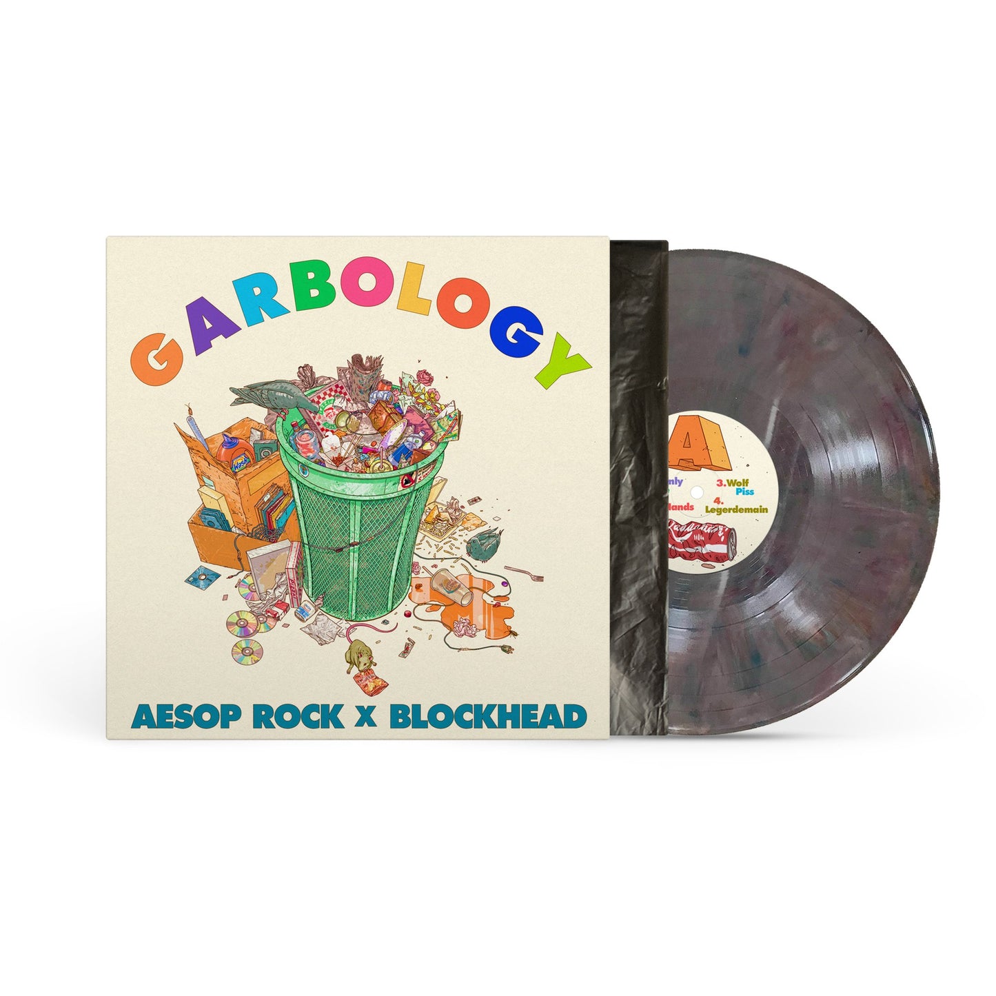 AESOP ROCK X BLOCKHEAD = GARBOLOGY (COLOURED WAX)