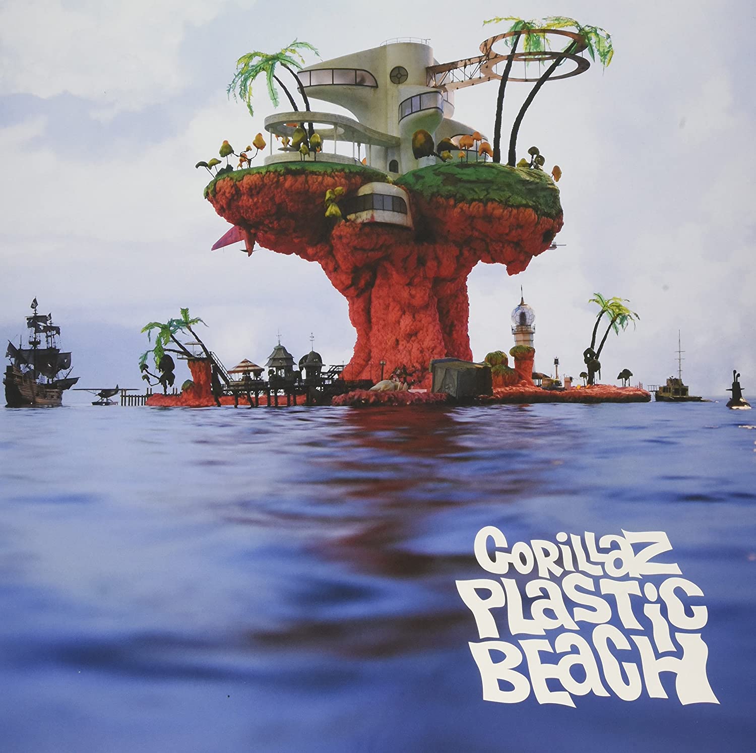 GORILLAZ = PLASTIC BEACH (2LP/180G)
