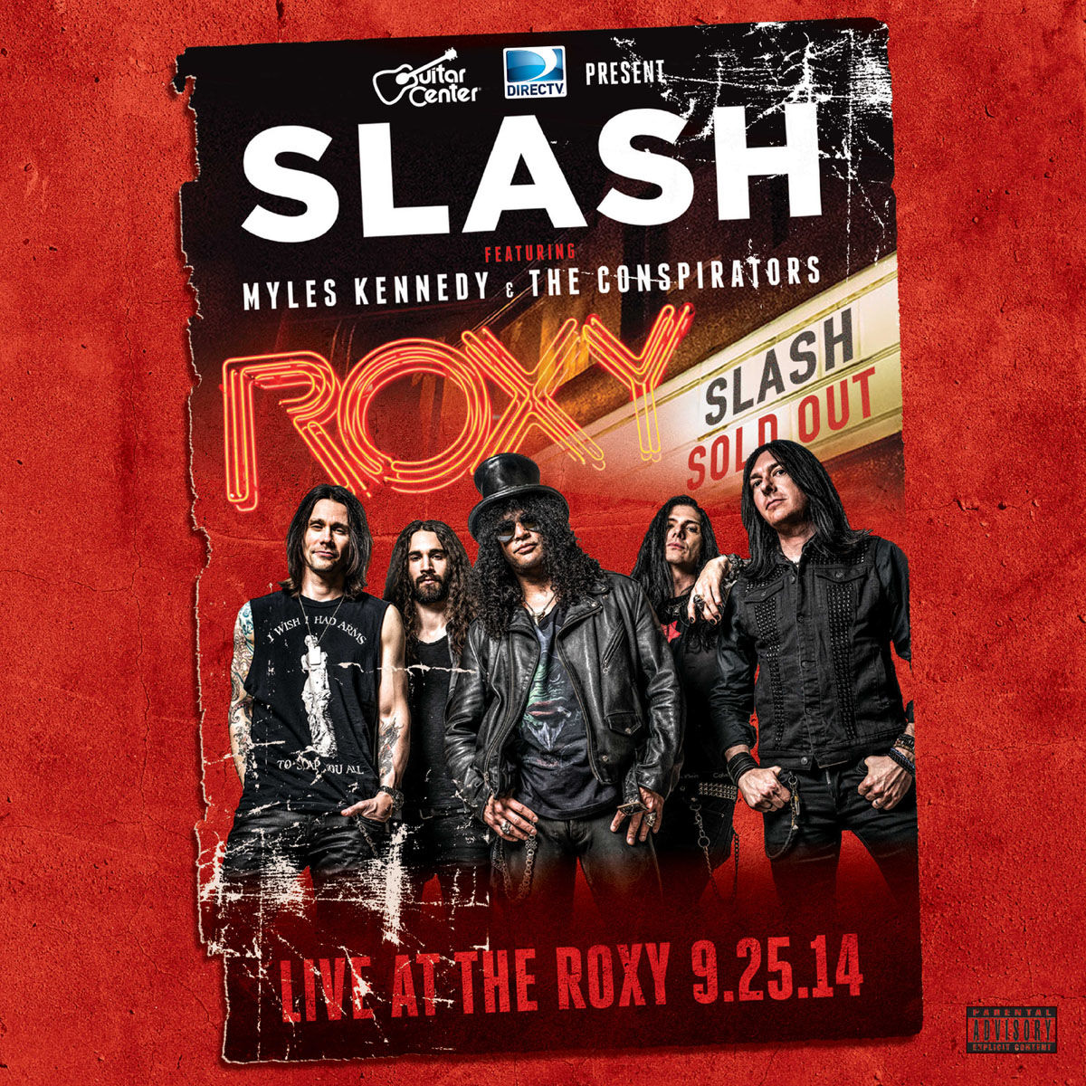 SLASH + KENNEDY, MYLES = LIVE AT THE ROXY SEPT 25 2014 /2LP