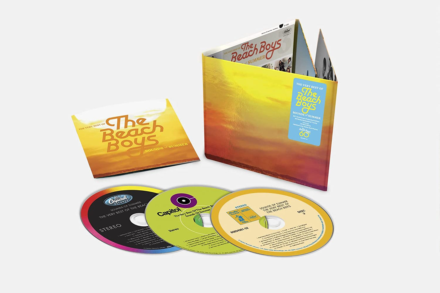 BEACH BOYS = SOUNDS OF SUMMER: 60TH ANN. EDITION