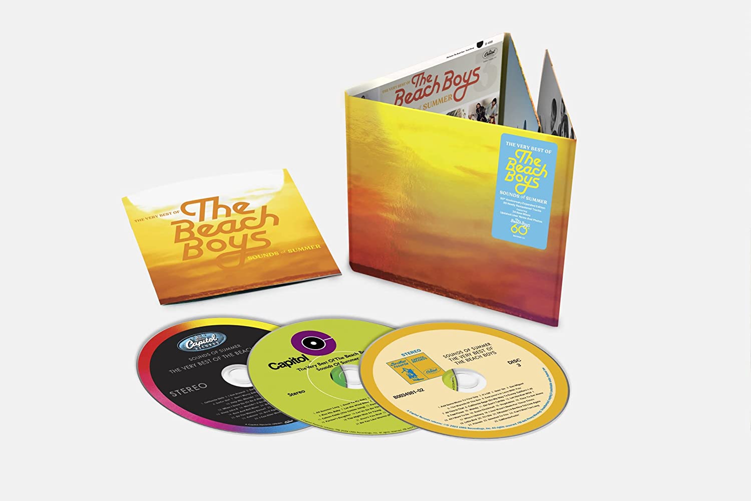 BEACH BOYS = SOUNDS OF SUMMER: 60TH ANN. EDITION