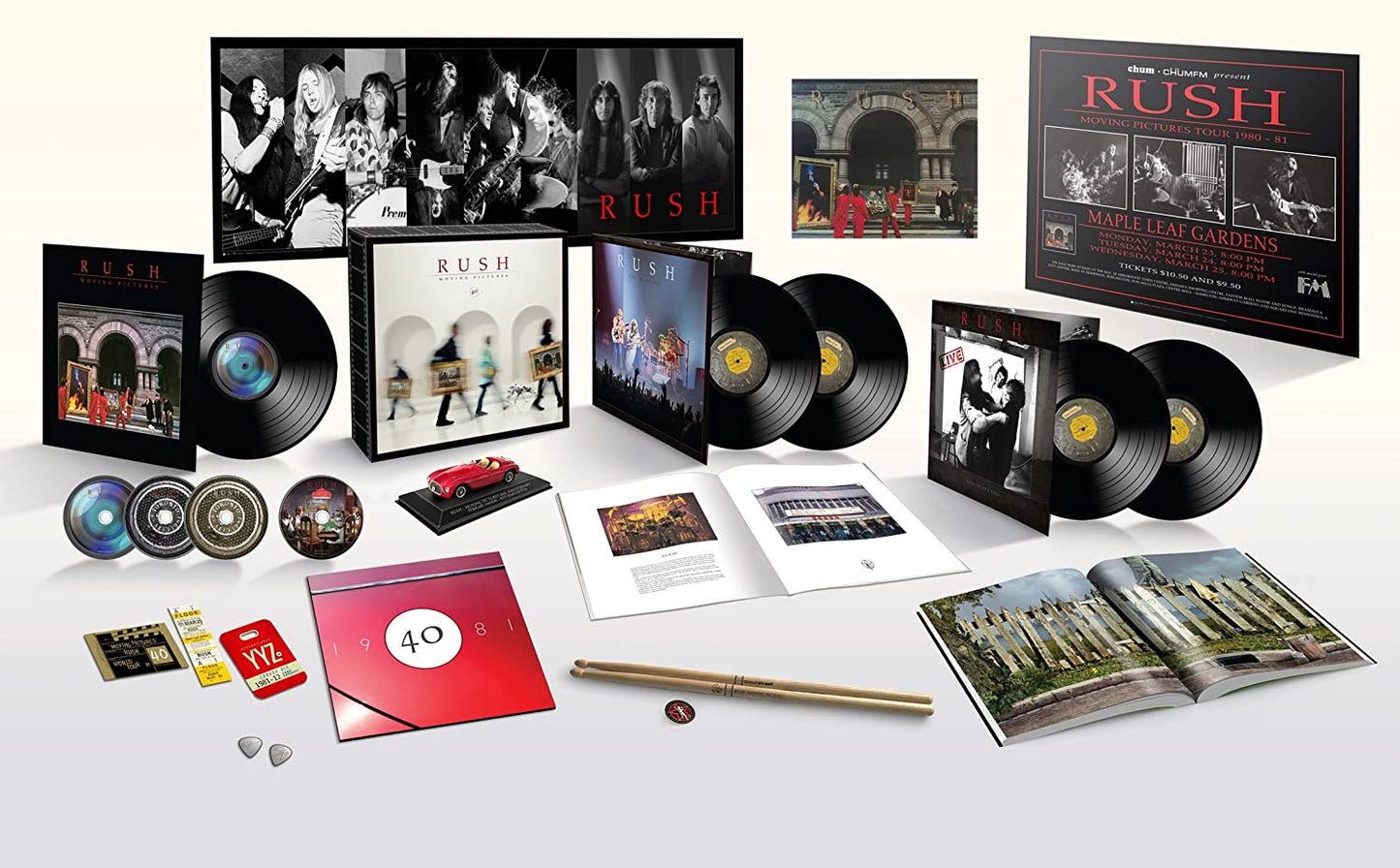 RUSH = MOVING PICTURES: 40th ANN.
