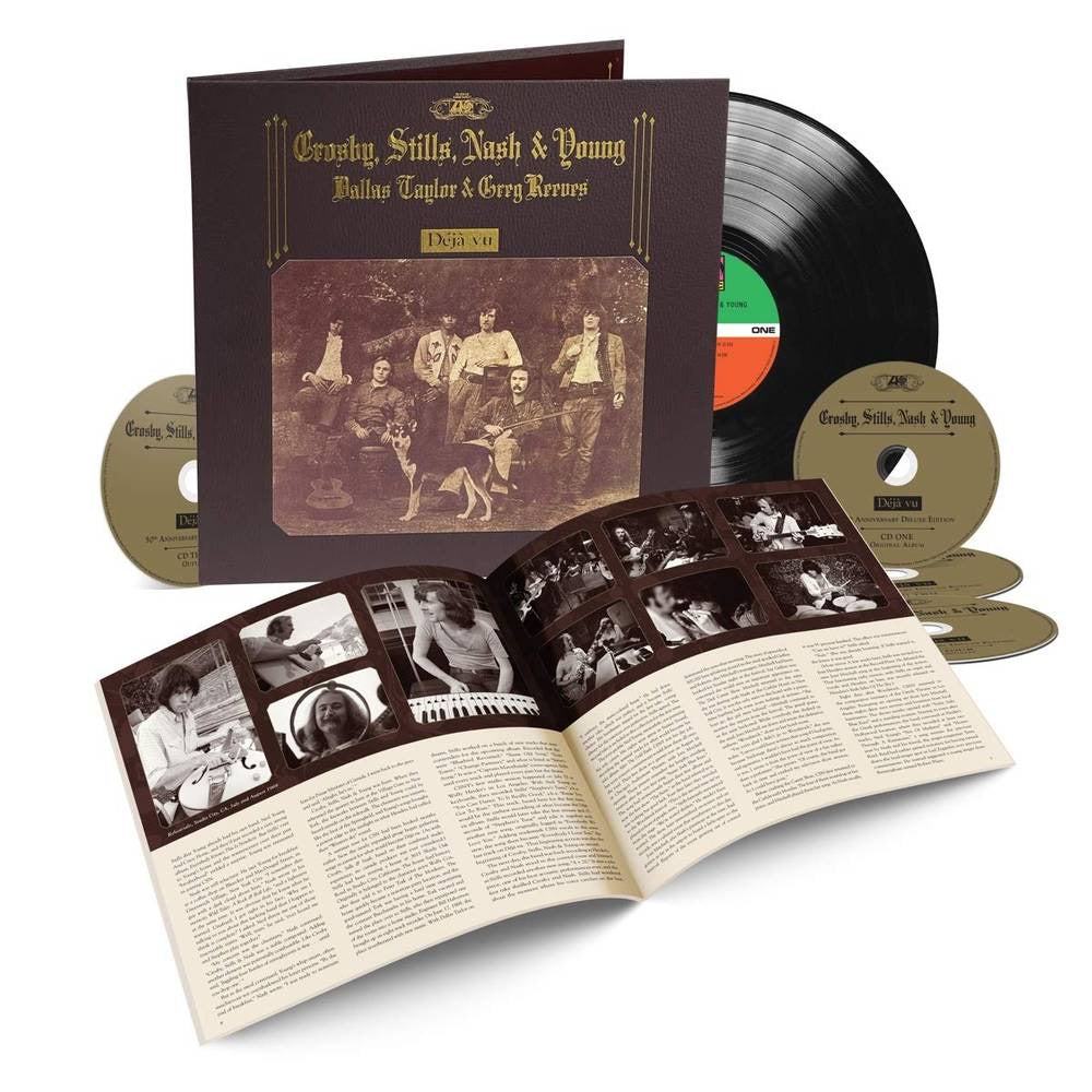 CROSBY, STILLS, NASH & YOUNG = DEJA VU: 50TH ANN. EDITION (1LP/4CD)