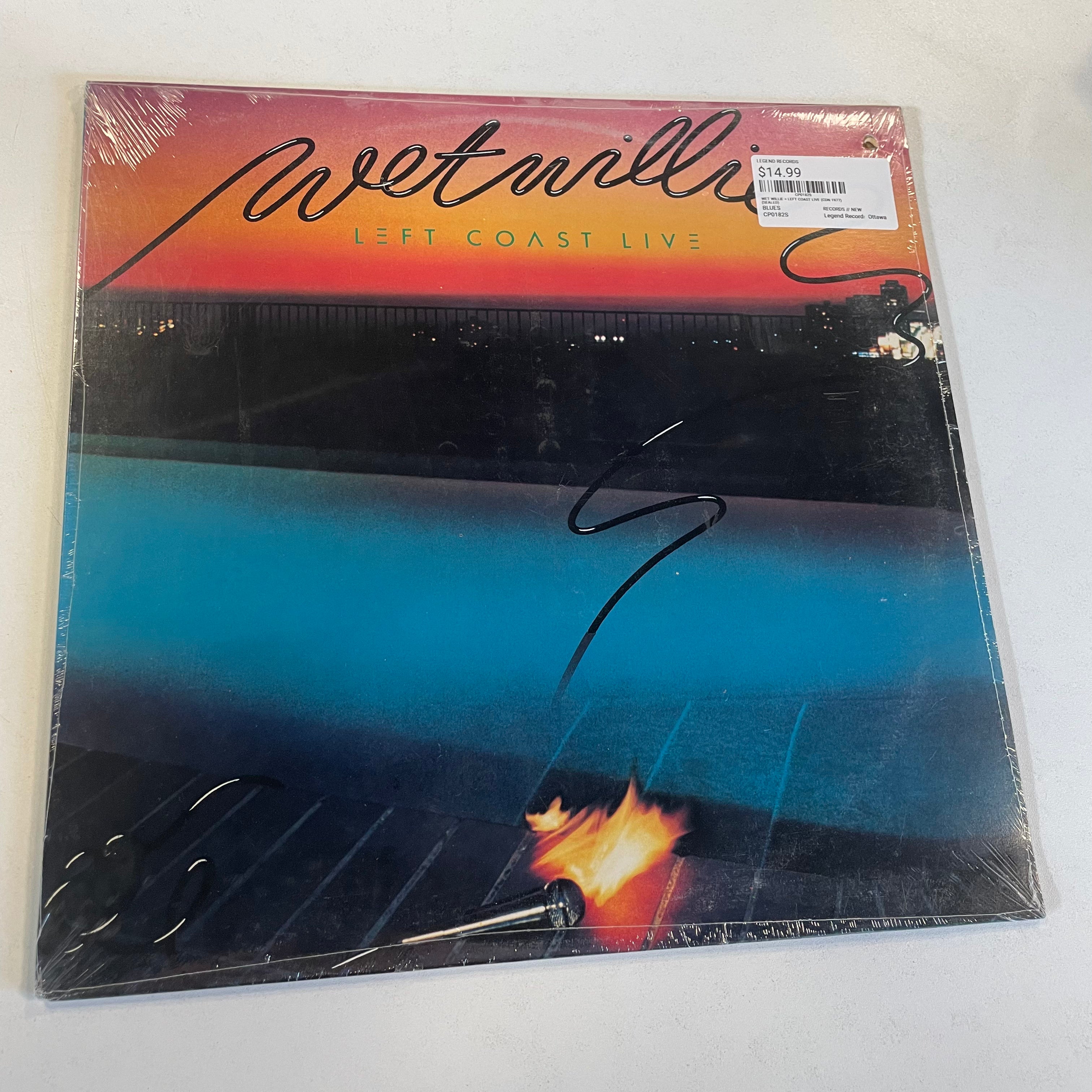 WET WILLIE = LEFT COAST LIVE (CDN 1977) (SEALED)