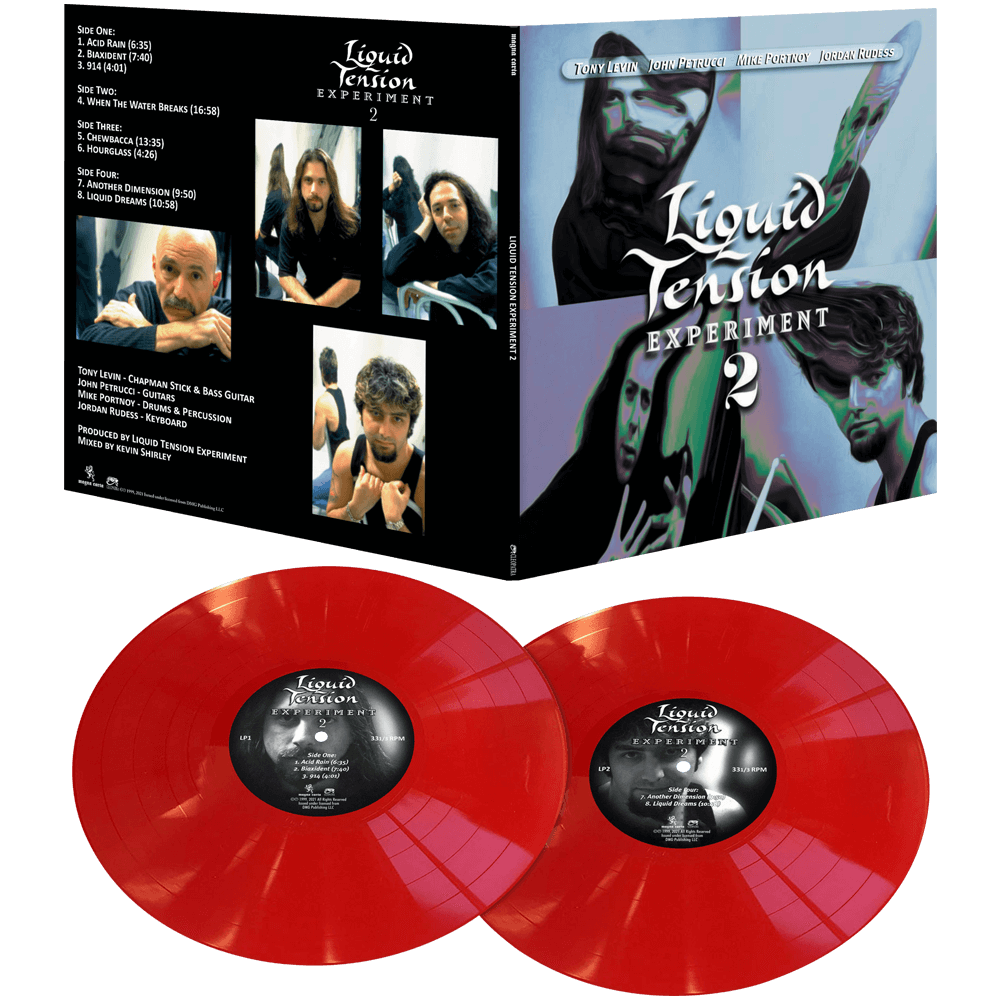 LIQUID TENSION EXPERIMENT = 2 /2LP (RED WAX)