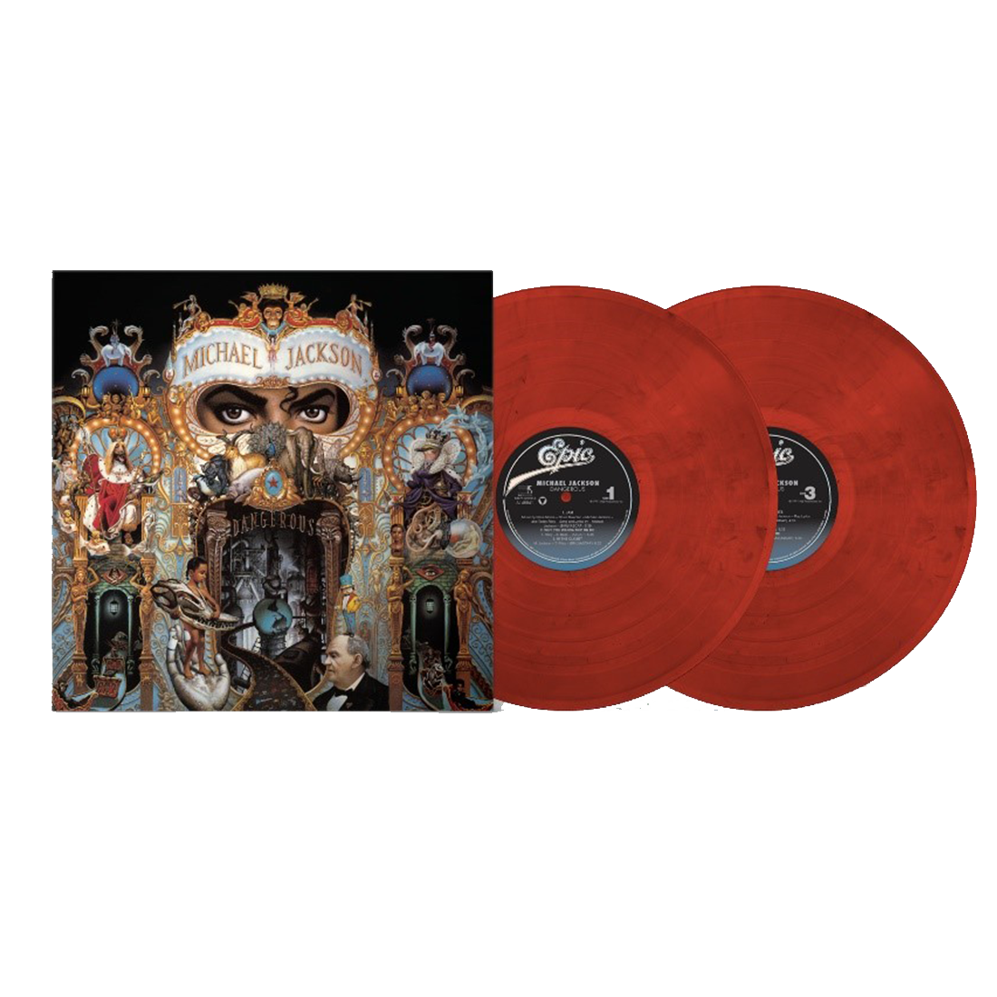 JACKSON, MICHAEL = DANGEROUS (2LP/180G/SWIRL)