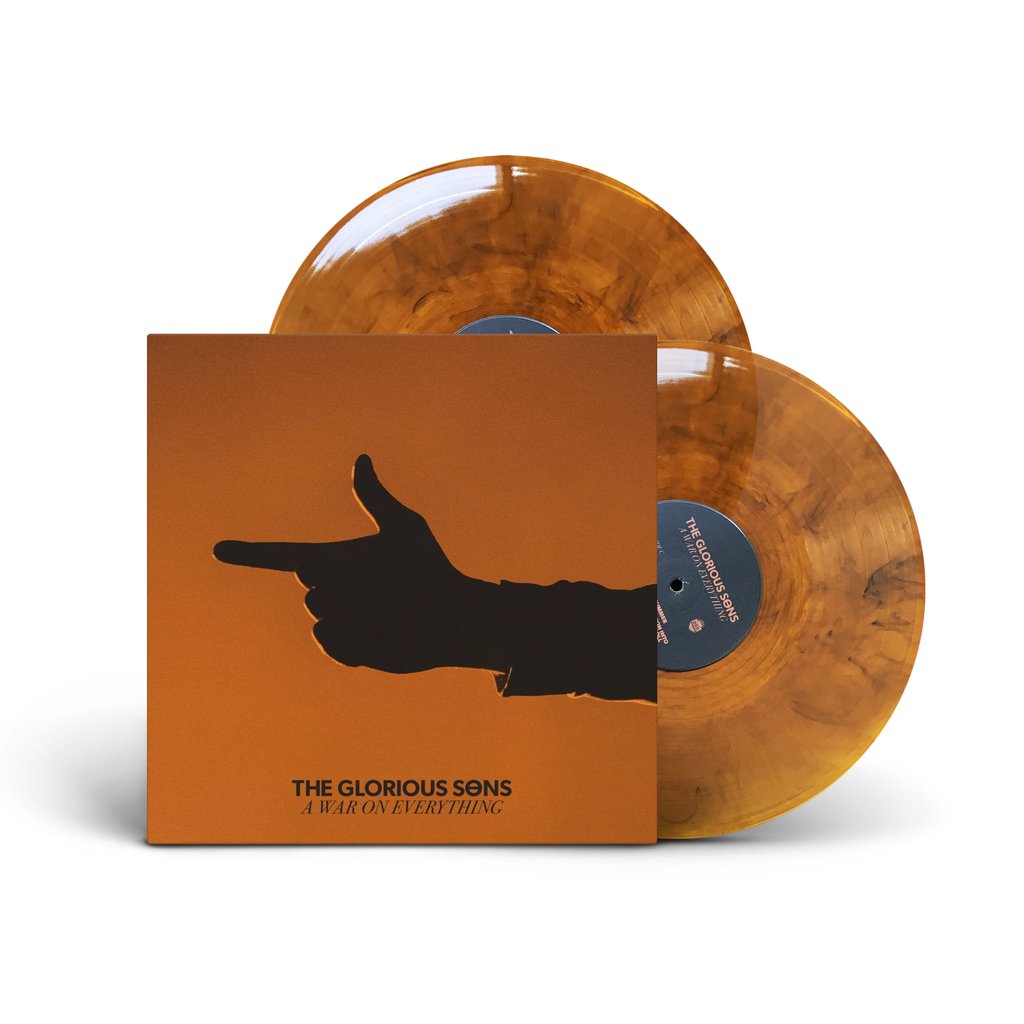 GLORIOUS SONS = A WAR ON EVERYTHING /2LP (ORANGE SMOKE WAX)