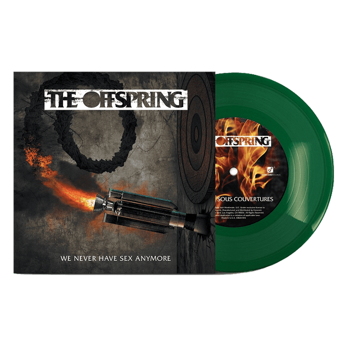 OFFSPRING = WE NEVER HAVE SEX ANYMORE (7IN./GREEN)