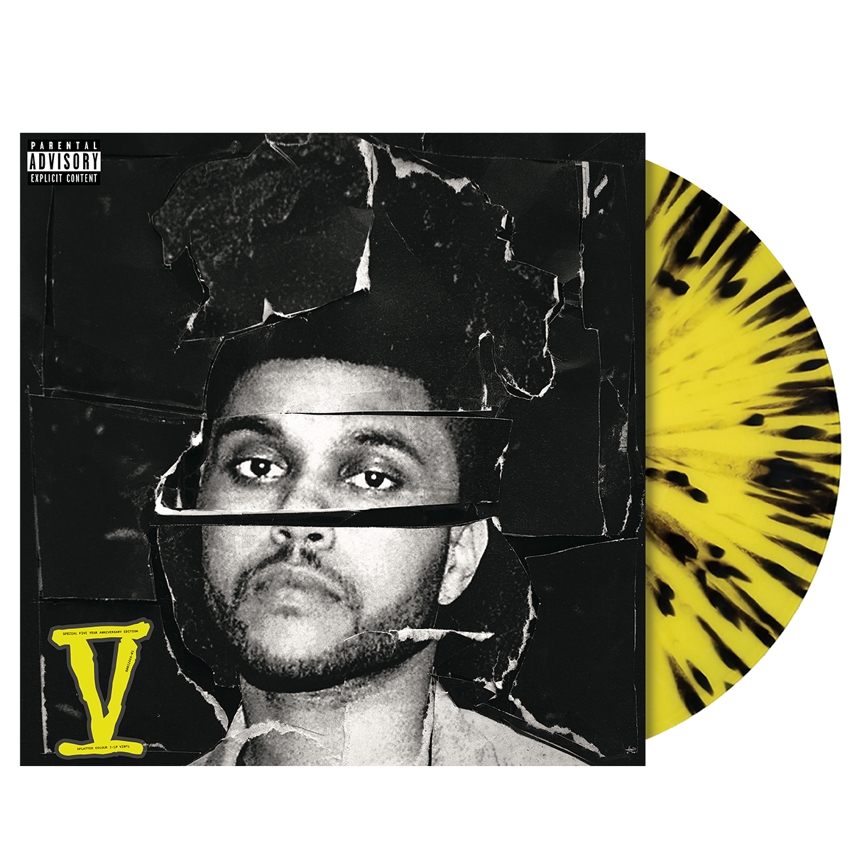 WEEKND = BEAUTY BEHIND THE MADNESS: 5th ANN. (YELLOW/BLACK SPLATTER) (2LP/180G)