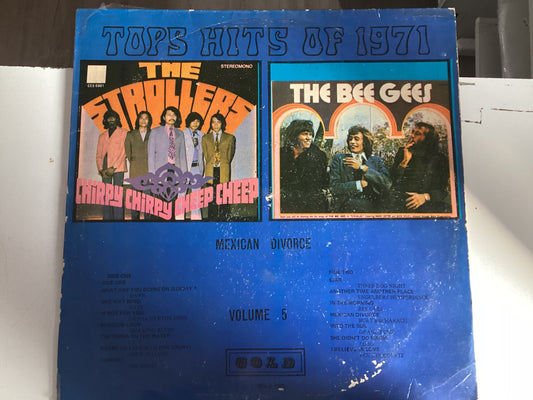 BEE GEES = TOP HITS OF 1971 (USA 1971) (USED)