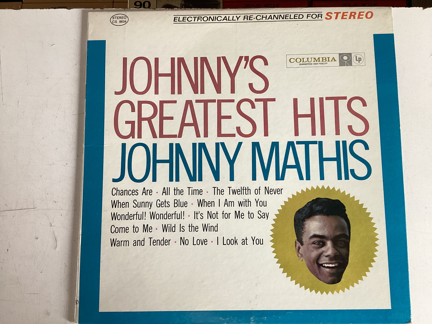 MATHIS, JOHNNY = JOHNNY’S GREATEST HITS (USA 1962) (USED)