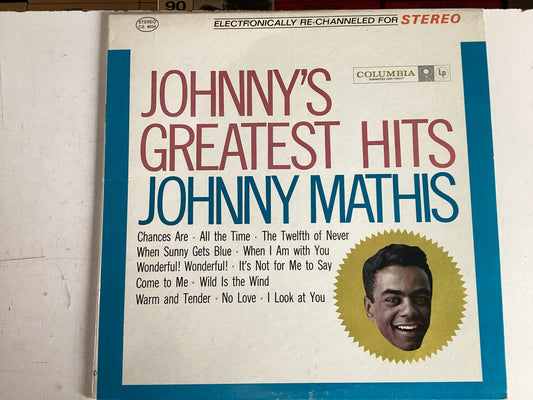 MATHIS, JOHNNY = JOHNNY’S GREATEST HITS (USA 1962) (USED)