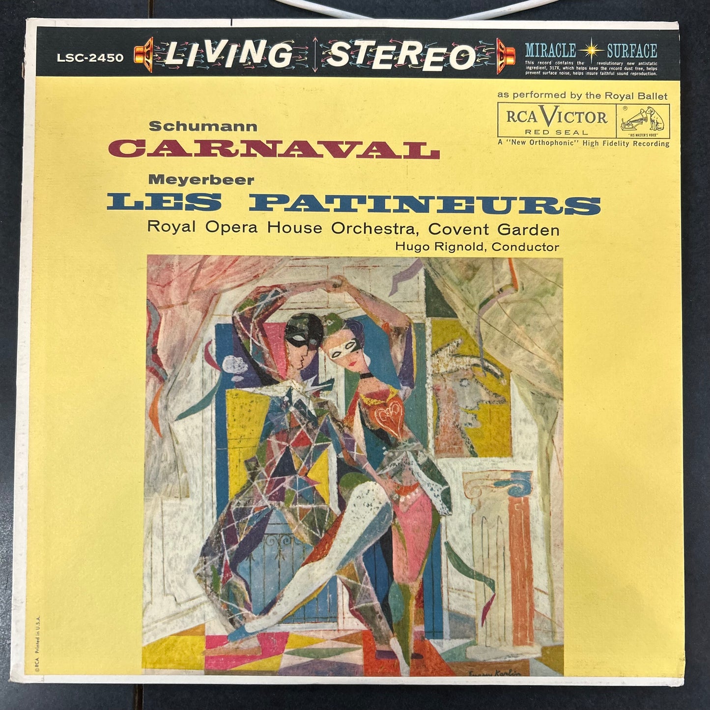 SCHUMANN / MEYERBEER = CARNAVAL / LES PATINEURS (RCA VICTOR LIVING STEREO) (CDN 1960) (USED)