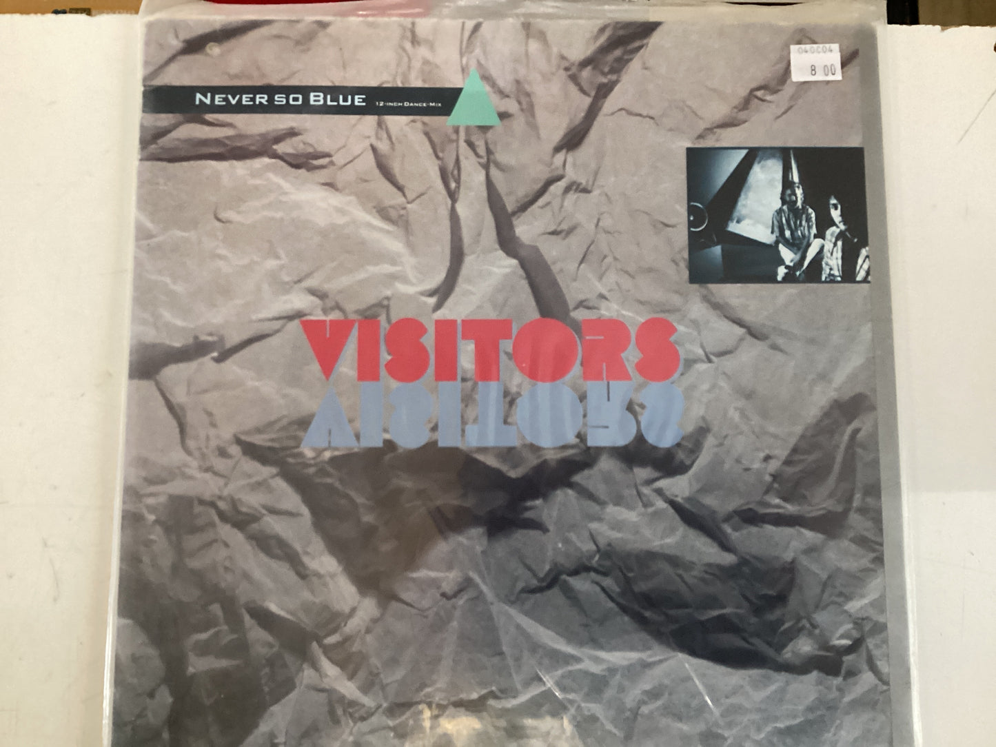 VISITORS = NEVER SO BLUE (CDA 1987) (USED)
