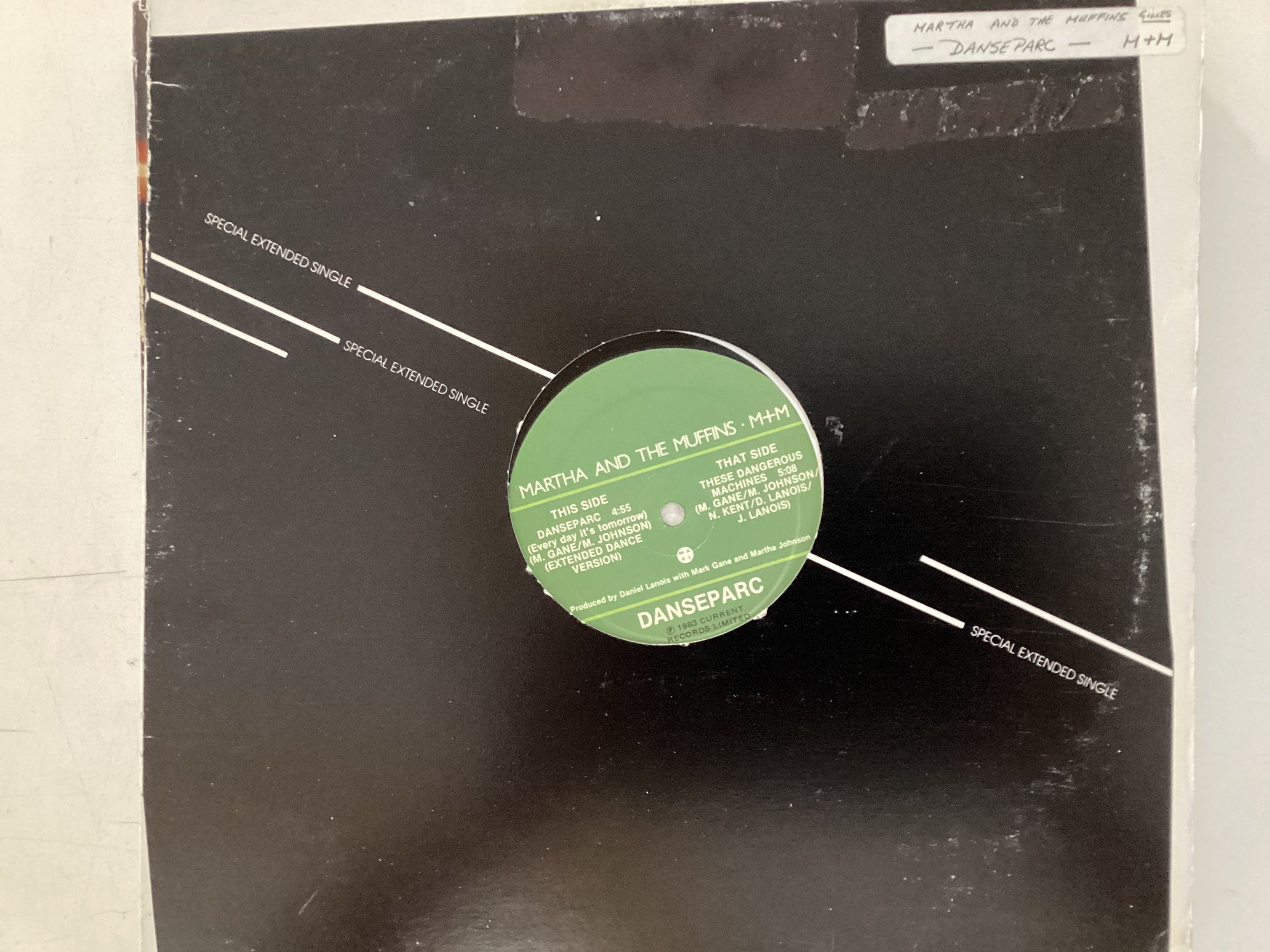 MARTHA AND THE MUFFINS =  DANSE PARC EXTENDED SINGLE (CDA 1983) (USED)