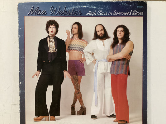 MAX WEBSTER = HIGH CLASS IN BORROWED SHOES (CDA 1977) (USED)
