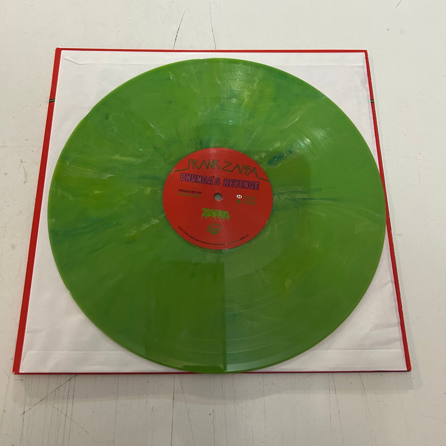 ZAPPA, FRANK = CHUNGA'S REVENGE [NEWBURY COMICS EDITION] (USA 2018 REISSUE) 180G/LIME)