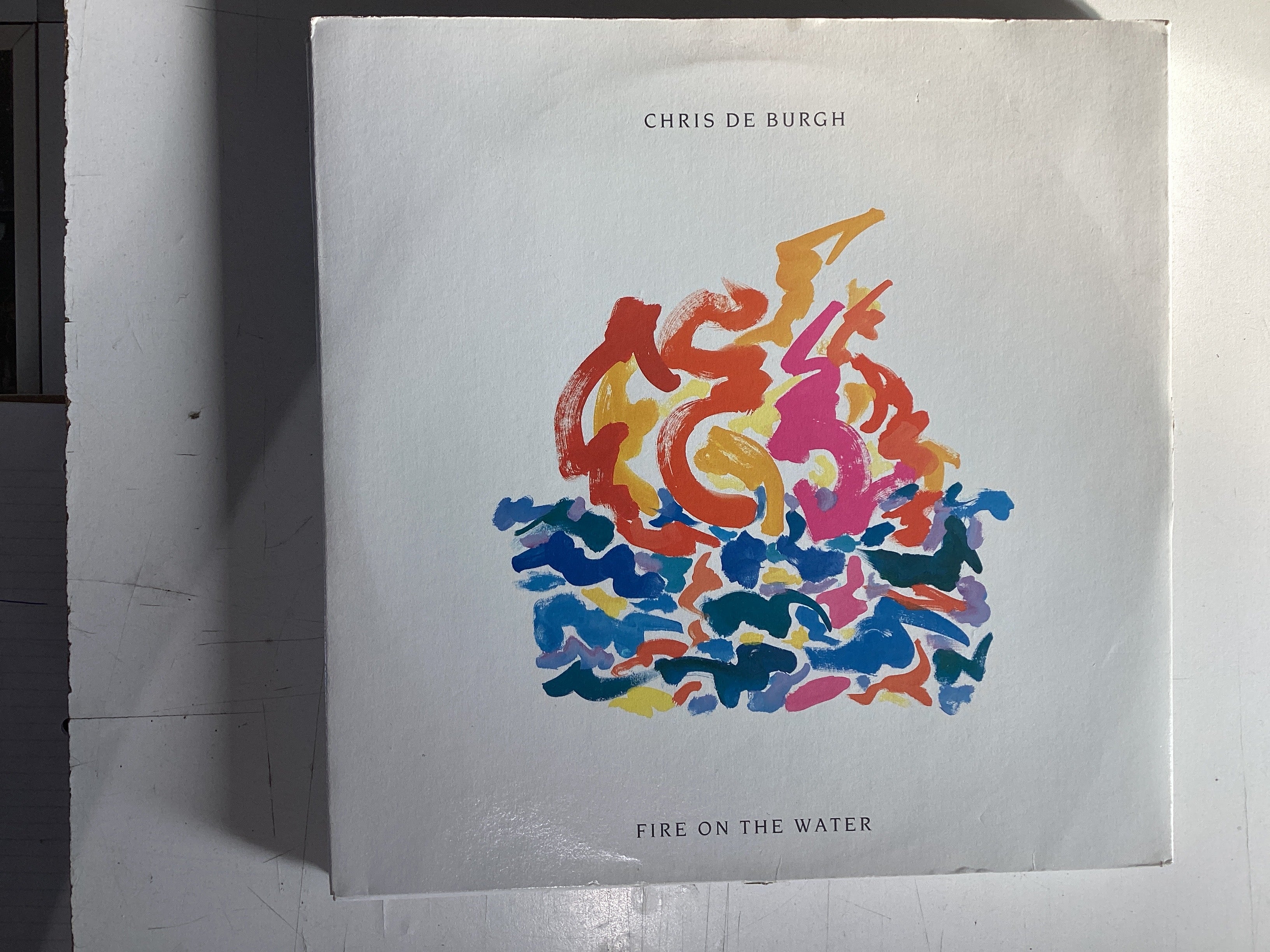 DE BURGH, CHRIS = FIRE ON THE WATER (CDA 1968) (USED)