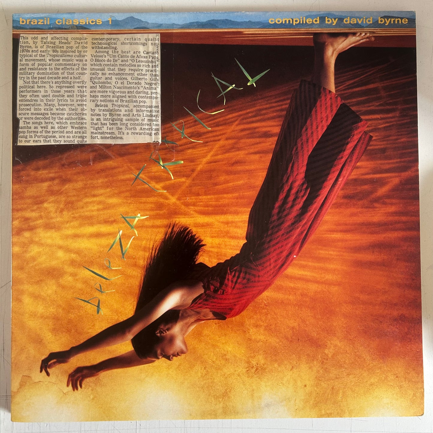 BRAZIL CLASSICS 1 - BELEZA TROPICAL : COMPILED BY DAVID BYRNE (CDN 1989) (USED)