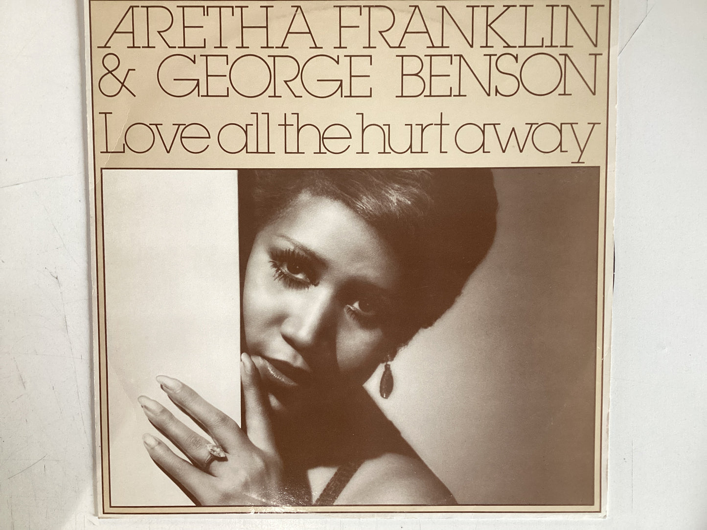FRANKLIN, ARETHA = LOVE ALL THE HURT AWAY (UK 1981) (USED)