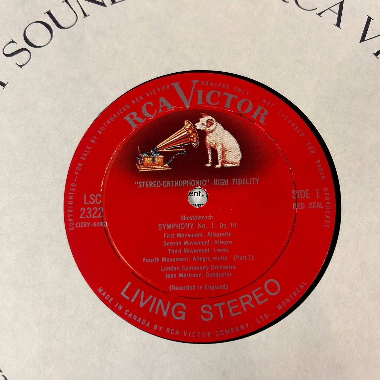 SHOSTAKOVICH / LONDON SYMPHONY ORCH. = AGE OF GOLD BALLET SUITE (RCA VICTOR LIVING STEREO) (CDN