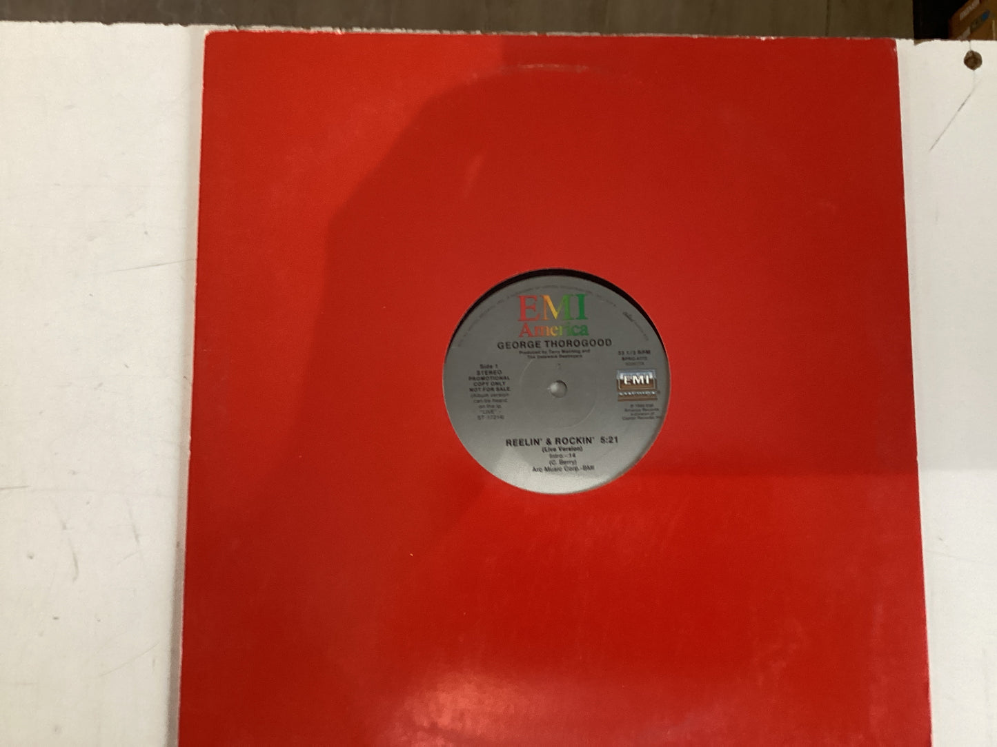 THOROGOOD, GEORGE = REELIN’ & ROCKIN’ (USA 1986) (USED)