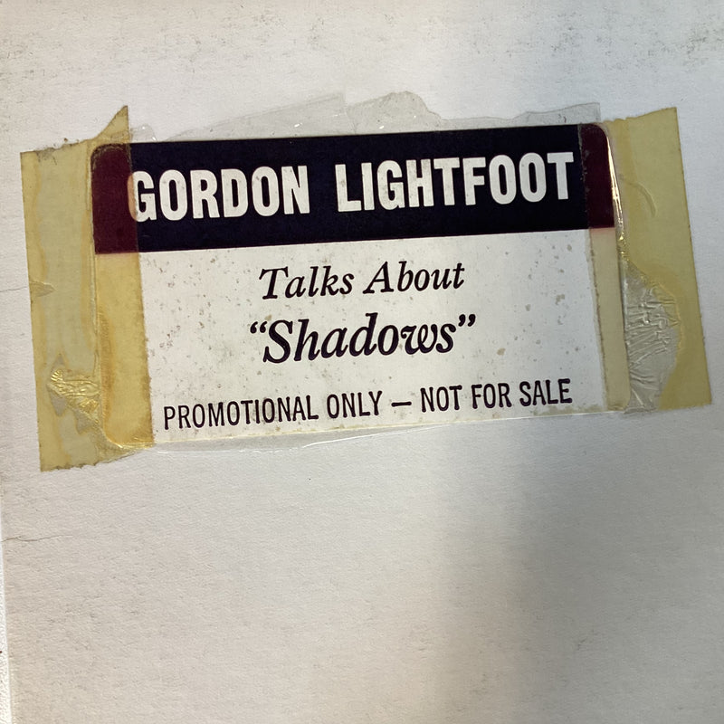 LIGHTFOOT, GORDON = TALKS ABOUT “SHADOWS” (CDN 1982) (USED)