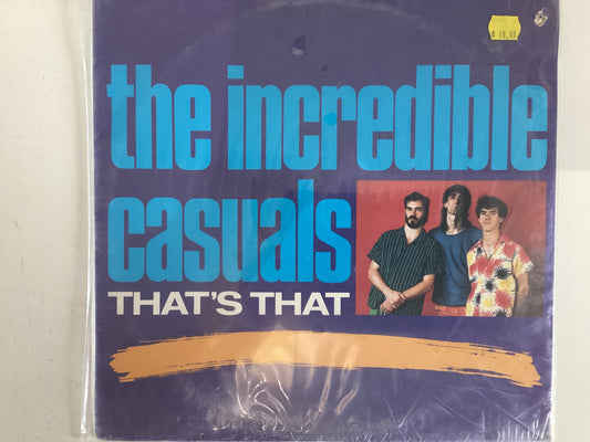 THE INCREDIBLE CASUALS = THAT’S THAT (CDA 1987) (USED)