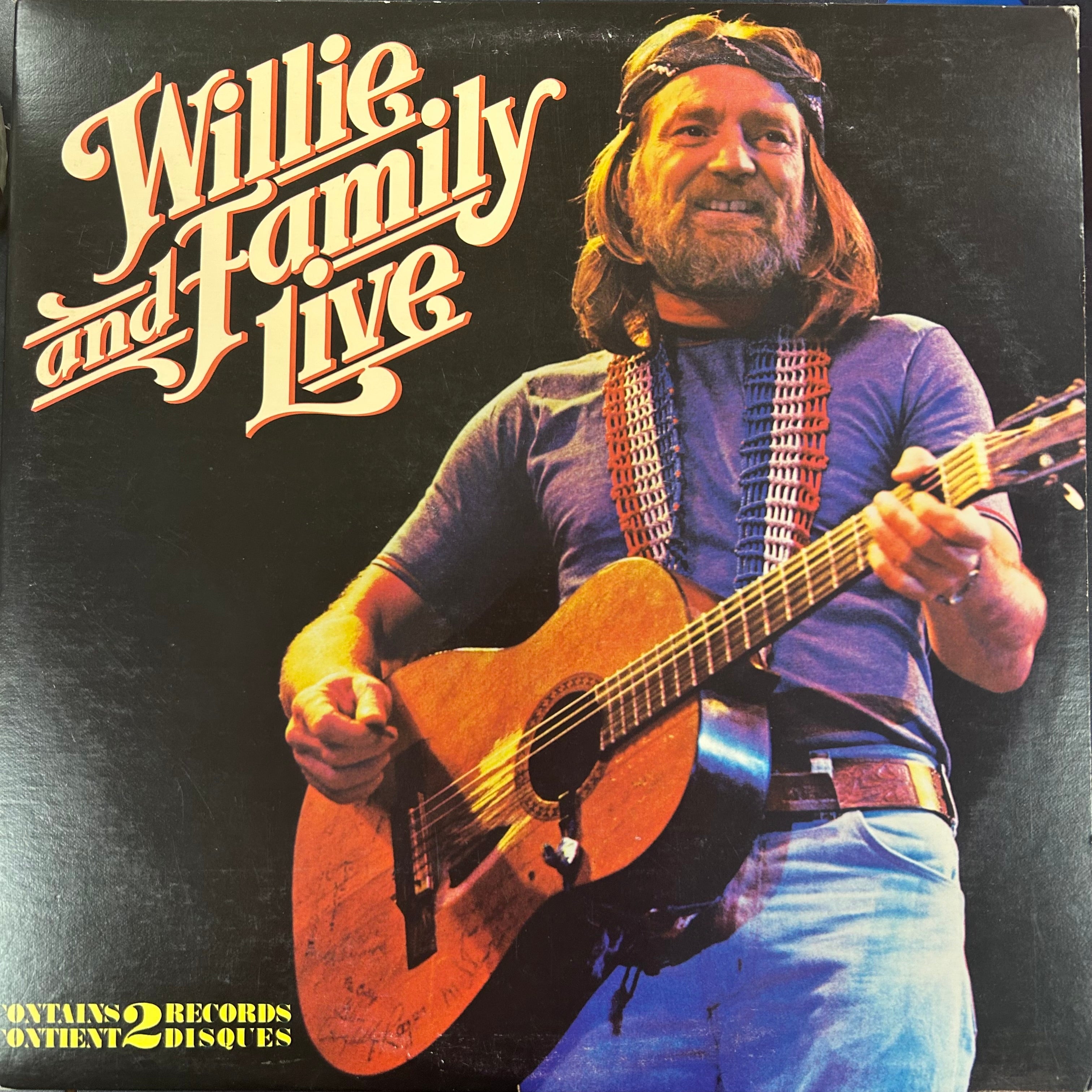 NELSON, WILLIE = WILLIE AND FAMILY LIVE (CDN 1978) (USED)