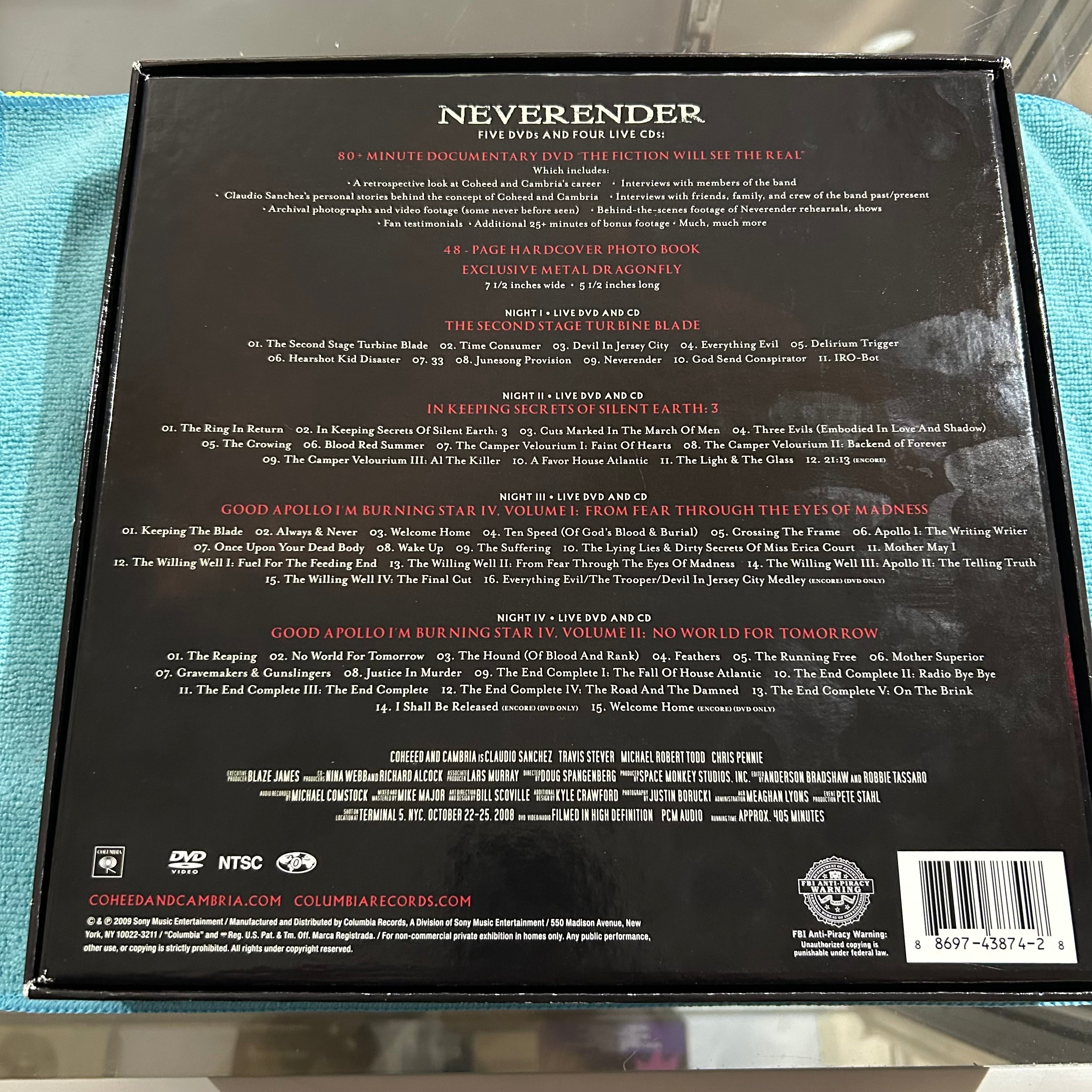 COHEED AND CAMBRIA = NEVERENDER: CHILDREN OF THE FENCE EDITION (BOX)