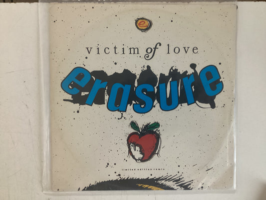 ERASURE = VICTIM OF LOVE LIMITED EDITION REMIX (UK 1987) (USED)