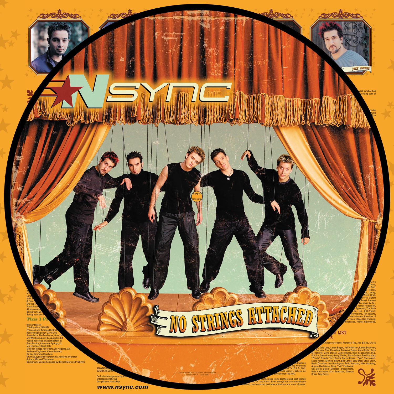 N'SYNC = NO STRINGS ATTACHED: 20TH ANN. (180G/PD)