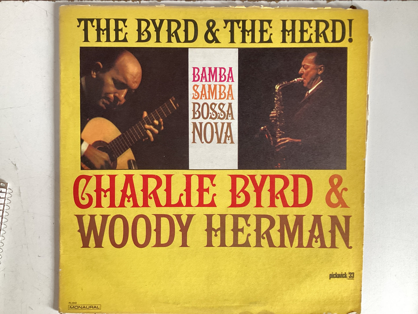 BYRD, CHARLIE HERMAN, WOODY = THE BYRD & THE HERD! (USA 1966) (USED)