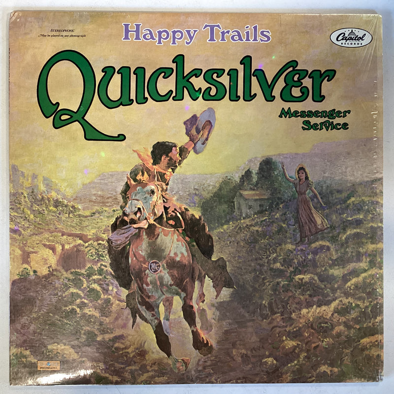 QUICKSILVER MESSENGER SERVICE = HAPPY TRAILS (CDN 1972) (USED)