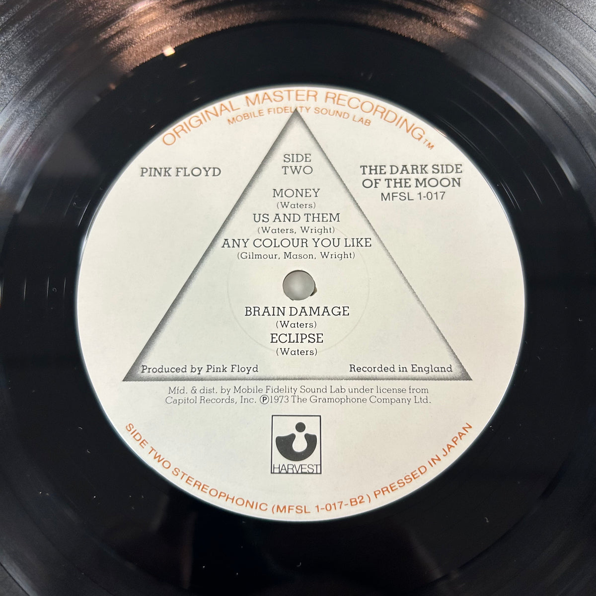 PINK FLOYD = DARK SIDE OF THE MOON (MOFI) (US 1979) (USED)