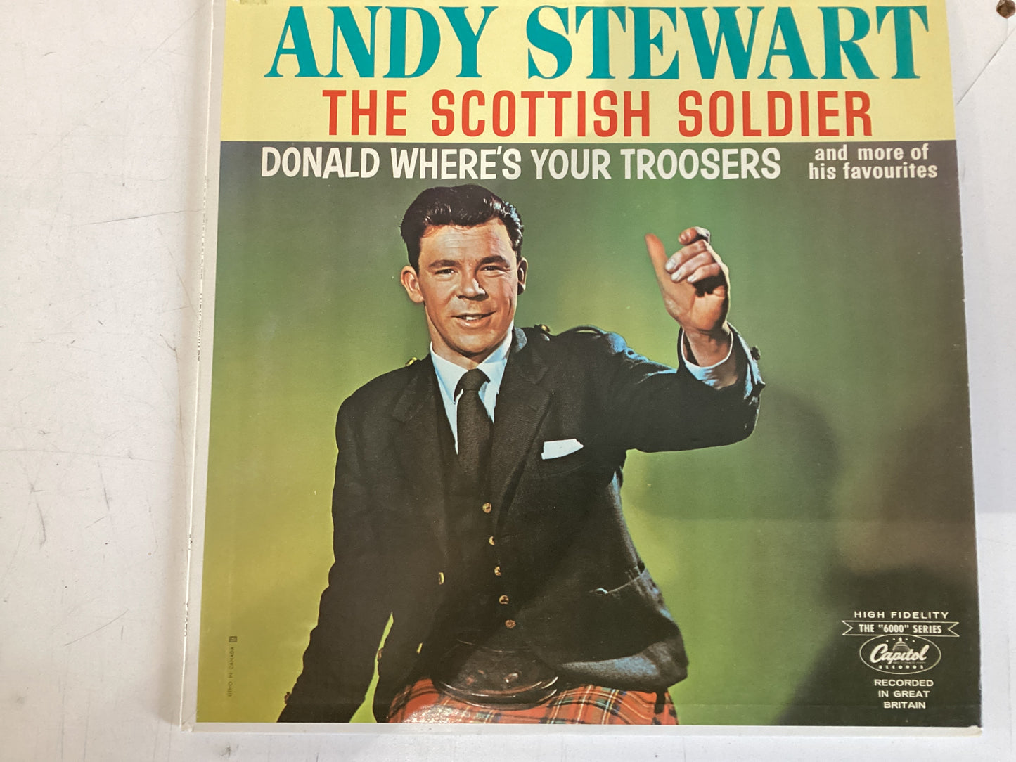 STEWART, ANDY = THE SCOTTISH SOLDIER (CDA 1964) (USED)