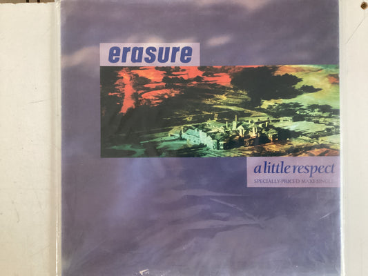 ERASURE = A LITTLE RESPECT MAXI SINGLE (CDA 1988) (USED)