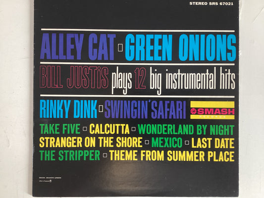 JUSTIS, BILL = PLAYS 12 BIG INSTRUMENTAL HITS (USA 1962) (USED)