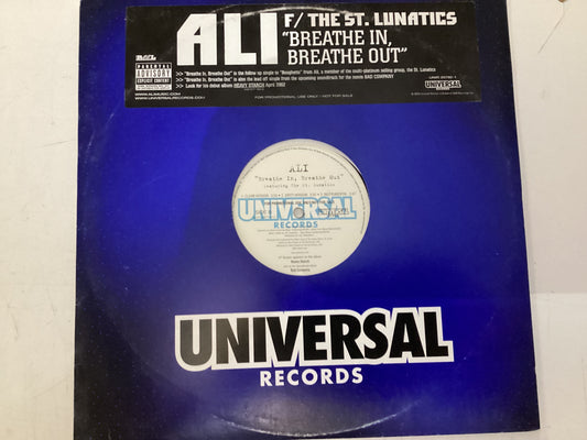 ALI F / THE ST. LUNATICS = BREATHE IN BREATHE OUT (USA 2002) (USED)