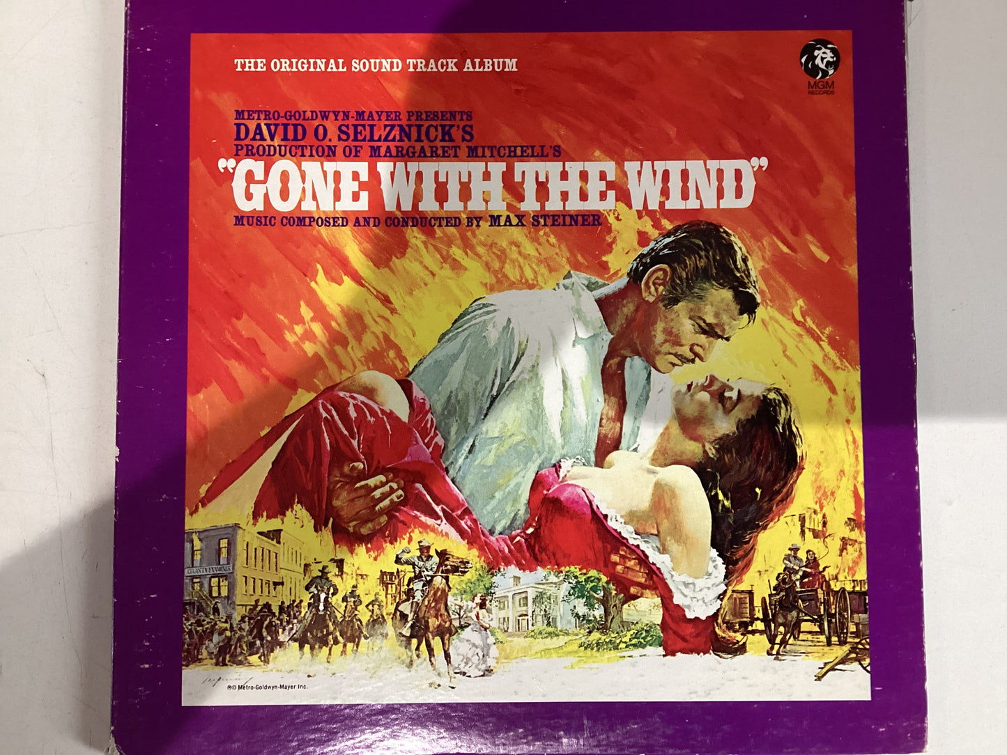 GONE WITH THE WIND = OST (USA 1973) (USED)