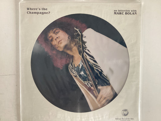 BOLAN, MARC = WHERE’S THE CHAMPAGNE (CDA 1982) (USED)