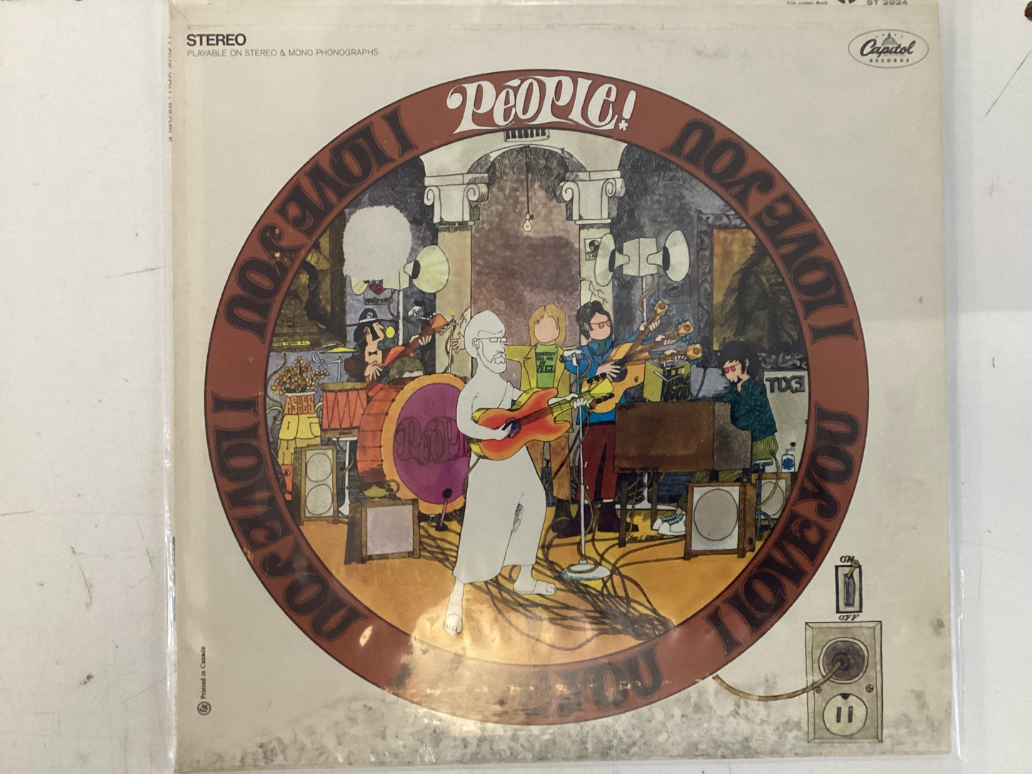 PEOPLE = I LOVE YOU (CDA 1968) (USED)