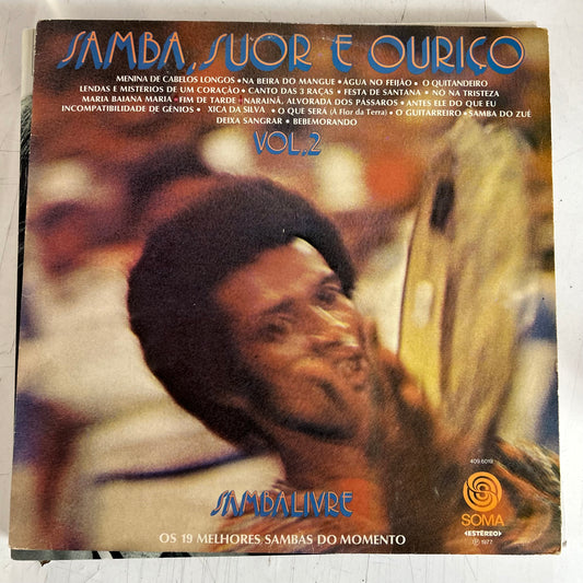 SAMBALIVRE = SAMBA, SUOR E OURICO, VOL. 2 (BRAZIL 1977) (USED)