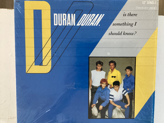 DURAN DURAN = IS THERE SOMETHING IN SHOULD KNOW (CDA 1983) (USED)
