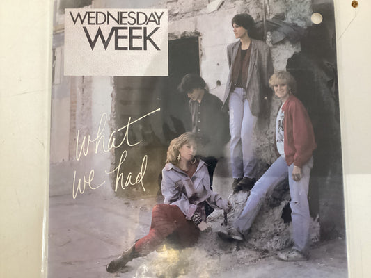 WEDNESDAY WEEK = WHAT WE HAD (CDA 1986) (USED)